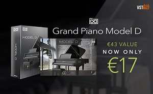 Get 60% off Grand Piano Model D virtual instrument by UVI