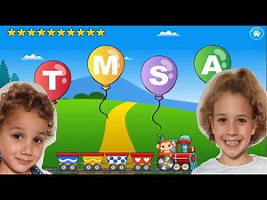 Learn the letters with us by playing Phonic Island. Video for toddlers !