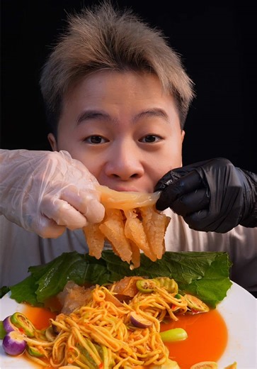 Sứa chân mèo #spicykim #mukbang #mcv | mukbangs eating food