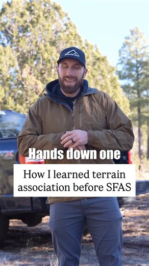 The first time I started using this method to practice terrain association is when I would go out shed hunting in the spring (searching for deer antlers when they drop). I’d do some e-scouting, find some points I wanted to walk to, then test myself by navigating off the terrain and checking my work with the downloaded map and GPS as back up. At first, I was super nervous. I grew up in the city so spending time in the woods off trail was a foreign concept to me at the time. So I started with shor