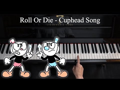 Cuphead Rap Battle - Roll or Die - EASY Piano Tutorial