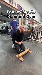Fousey trains at Diamond Gym #gym #motivation | david goggins