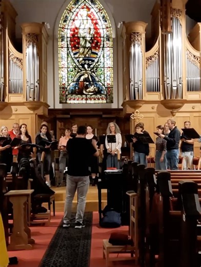 Ensemble Post-Scriptum | Extrait de notre répétition générale pour notre concert "From Desth to Birth" avec l'Ensemble vocal de Poche ! 🎬 Concerts le 6 septembre à... | Instagram