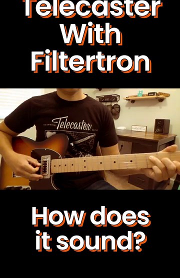 Telecaster With Filtertron Pickup