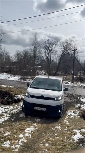 Небольшой off road на Citroen Jumpy #offroad #furgone #citroen #jumpy