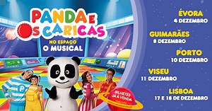 MUSICAL NO ESPAÇO - Não percas! - Panda e os Caricas