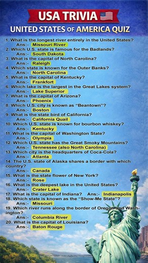 🇺🇸 Ultimate USA Quiz | Trivia Quiz | USA Knowledge | American Trivia #US #Quiz #USA #Trivia #America