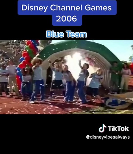 Meet the Blue Team at the Disney Channel Games 2006