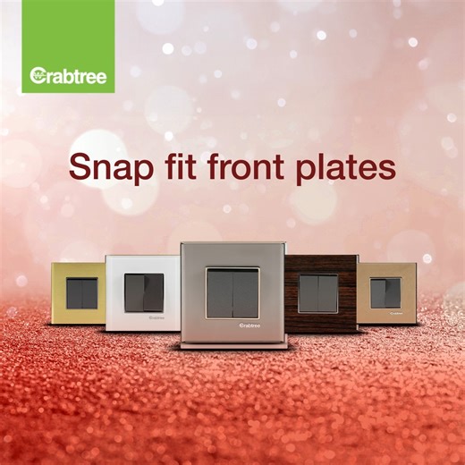 A quick party-ready decor is easily achievable with Crabtree’s wide range of snap-fit front plates. Easily remove and install them within minutes, allowing you to create the party ambience you desire. #Crabtree #CrabtreeLife #NewYear2024 #PartyReady | Crabtree | Facebook