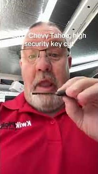 Locksmith Blueprint | 2017 Chevy Tahoe, key and remote programming ￼