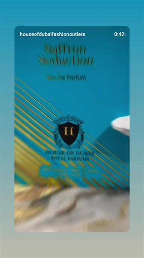 HOUSE OF DUBAI FIRST LAUNCH 🚀🥳 INTRODUCING SAFFRON SEDUCTION BY HOUSE OF DUBAI # 🌟Some fragrances are noticed. Others are felt. Saffron Seduction by House of Dubai is created to leave an imprint - on the skin in the air in memory. The openina is deep and intense. where patchouli blends with the elegance of Damascene rose. The heart melts into caramel and vanilla, wrapping the skin in warmth and temptation. And long after the moment has passed, amber and white musk remain.... quiet, sensual, i