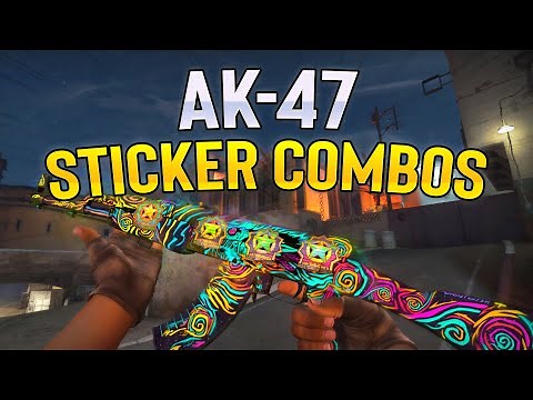 Best AK-47 Sticker Combinations #2 - CSGO
