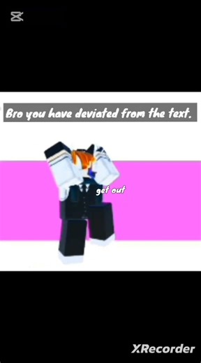Bro have deviated from the text 💀 | #Vincents_YT #RobloxAnimation