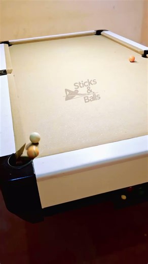 If it looks impossible… you’re thinking too small. #billiards #pool #8ball #tricks