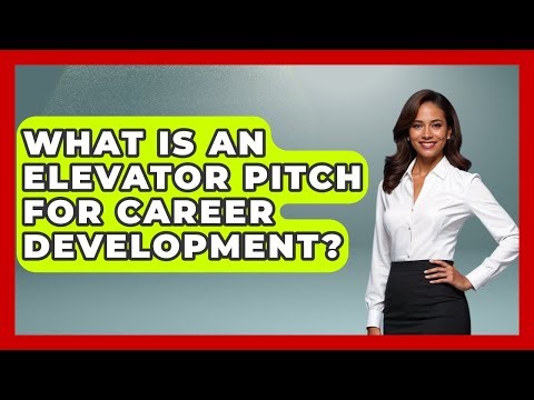 What Is An Elevator Pitch For Career Development? - Second Chance Journey