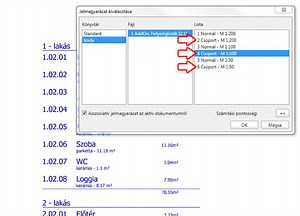 Helyiségcsoport létrehozása és attribútumainak megadása