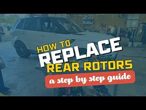 DIY Rear Rotor & Brake Pad Change on 2013-2017 Range Rover | Step-by-Step Guide