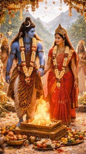 🙏Mahashivratri Special Status 😍❤️Bholenath ki Shaadi Song#shorts #mahadev #mahashivratri #viral #ai