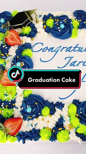 Graduation Sheet Cake Decorating Tutorial | Edible Image Technique