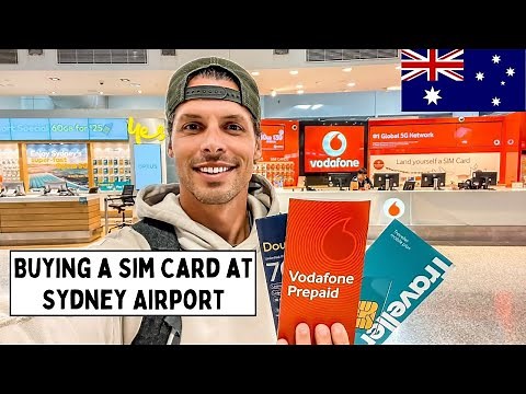 Buying a Sim Card for Australia at Sydney Airport