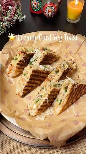 Creamy Curd Veg Sandwich | No Mayo,No Cheese | Healthy & Easy Veg Sandwich Recipe”