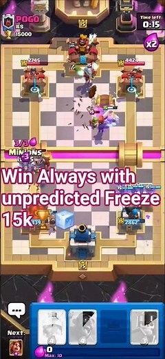 Clash Royale- Pro Freeze Tips For 15k🏆🧊 #clashroyale