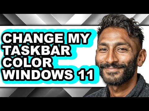How to Change My Taskbar Color Windows 11 (easy Method)