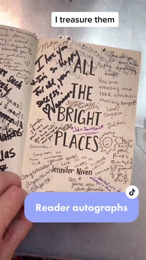 Readers Signing Books - All the Bright Places