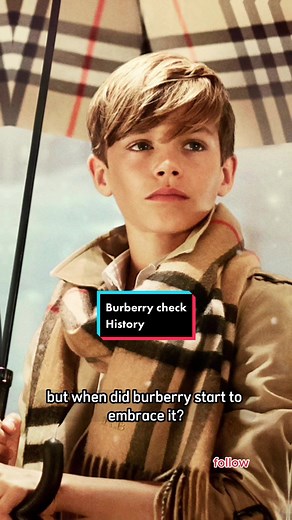 The History of Burberry's Iconic Check Pattern