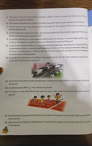 5. The distance between two places in a town is 18 km . A perso... | Filo