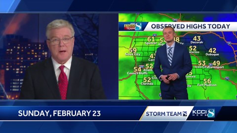 Iowa weather: Spring stretch ahead this week