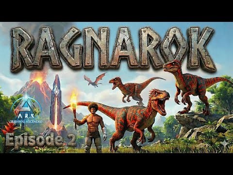 Ark Survival Ascended Raptor Hunting on Ragnarok - #asa #dino