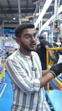 Inside the Ultraviolette factory in Bengaluru, watching the Ultraviolette X-47 come to life. ⚡️