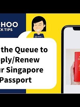 XIOHOO Quick Tips - How to Apply or Renew Your Singapore Passport Online