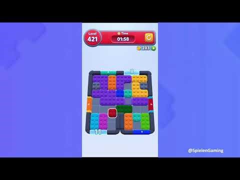 Color Block Jam Level 421 Solution Walkthrough