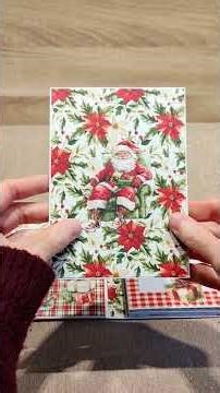 Mini album photos accordéon Noël