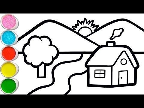 Scenery drawing for kids: Create beautiful landscapes easily