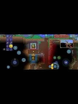 Making a king slime trophy display #terraria #building
