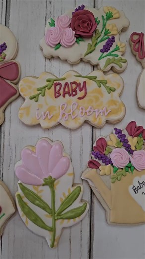 Delicious Baby In Bloom Shower Cookies Recipe