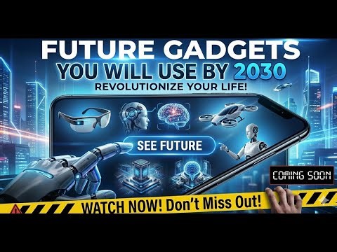 Future Gadgets You Will Use by 2030 | Advance Technology