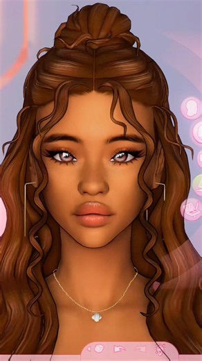 Sim makeover ♡ | The Sims 4 create a sim Cas #sims4 #sims4cc #simmer #sims4cas #ts4