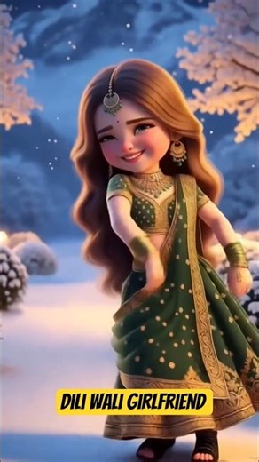 Dilli Wali Girlfriend Dance in Pixar Style 💃✨ | 3D Animated Bollywood Dance #Shorts