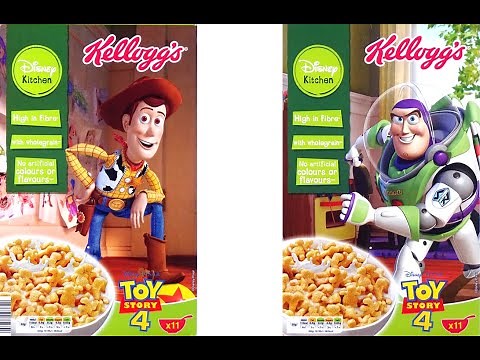 Kelloggs Disney Kitchen Toy Story 4 Cereal 2019