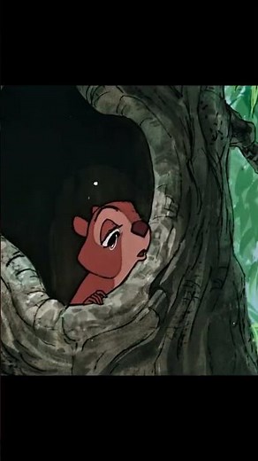 The Sword in the Stone Part 2#cartoon #squirrel #love
