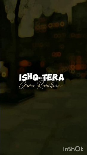 Ishq Tera ❤️ Full Song Lyrics | Guru Randhawa | Nushrat Bharucha | Hindi Lyrics Video
