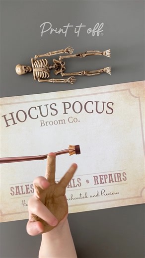🧹Not too late to get your Halloween magic on! 👻 Our Hocus Pocus Broom Co. handprint template is flying off screens — and it’s easy to see why. In just minutes, your little one’s handprint becomes a spooky broom for the cutest Halloween art, décor, or keepsake. Perfect for busy parents who want a little bit of magic without the stress. 🎨🖨️ DOWNLOAD … PRINT … CREATE before the night takes flight! #handprintart #halloweencrafts #lastminutehalloween #spookyseason #keepsakecrafts #holidaymemories