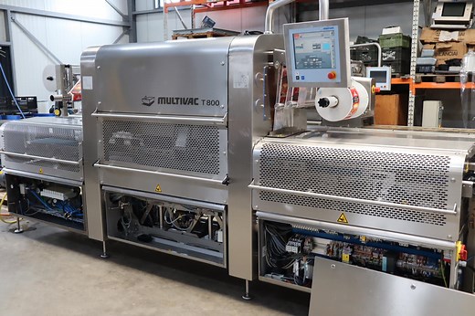 Multivac T800 automatic traysealer - Food Machinery Holland