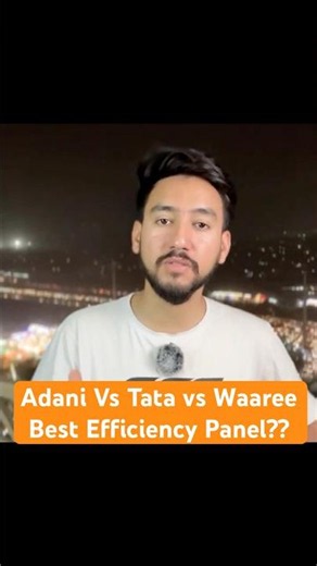 Adani VS Waaree VS Tata Best TOPCon Solar Panel Efficiency