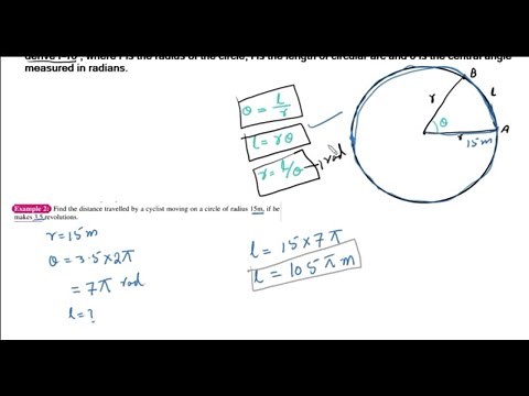 define l=rθ | How do we Find the Length of an Arc and Radian | circular system