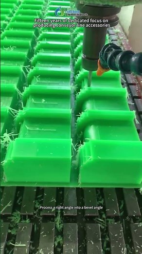 Green UHMW-PE Sheet Machining: Features & Application Scene #machine #industrialprocess #factory